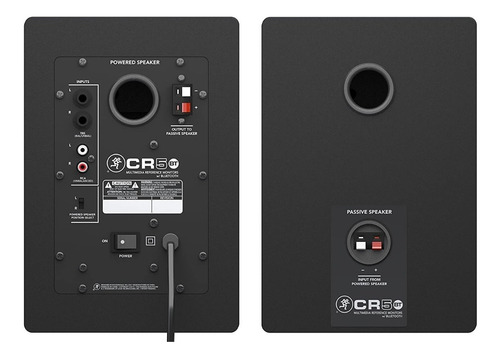 Imagen 4 de 8 de Monitores Estudio Mackie Cr5 Bt Bluetooth Cr5bt Original Iva