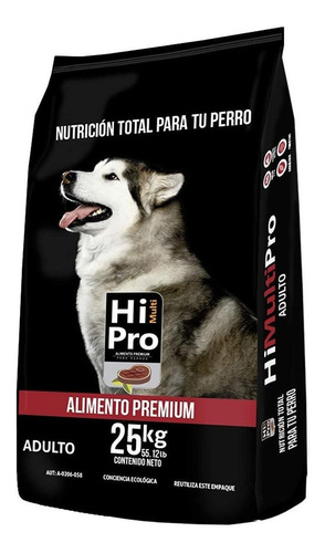Imagen 1 de 2 de Alimento Hi Multi Pro Premium para perro adulto todos los tamaños en bolsa de 25kg