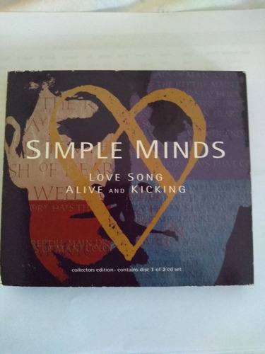 Cd Simple Minds Love Song Alive And Kicking Usado Collector 