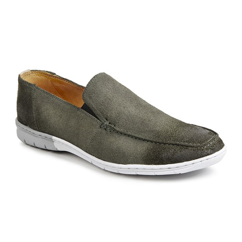 Sapato Dockside Masculino Sandro Moscoloni Lohan Verde Oliva