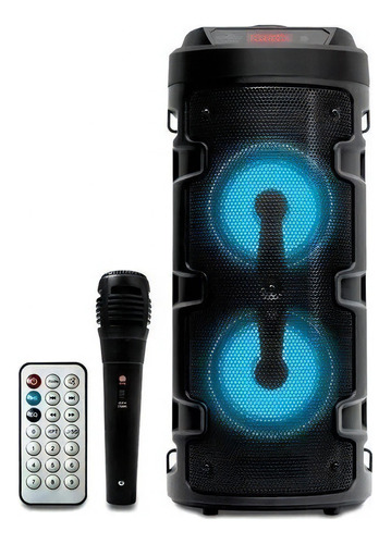 Caixa De Som Portátil Bluetooth First Option D-S14 Usb Microfone e Controle.