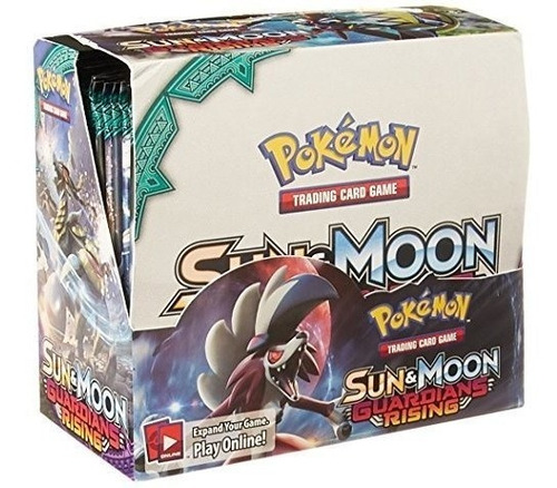 Pokemon Sun Y Moon Guardians Rising Booster Display 36 X Boo