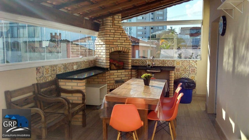 Imagem 1 de 15 de Cobertura Triplex Para Venda Em Santo André, Vila Valparaíso, 2 Dormitórios, 2 Suítes, 3 Banheiros, 3 Vagas - 7272_1-1795949