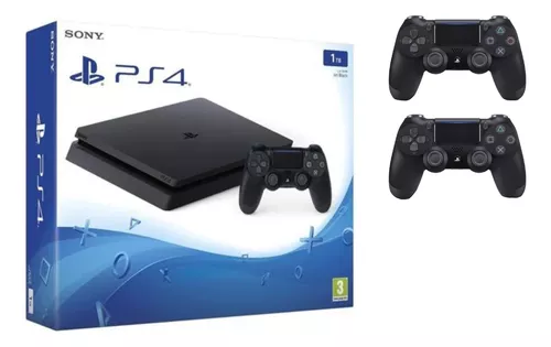 Sony PlayStation shops 4 Slim Console in Black 1 TB