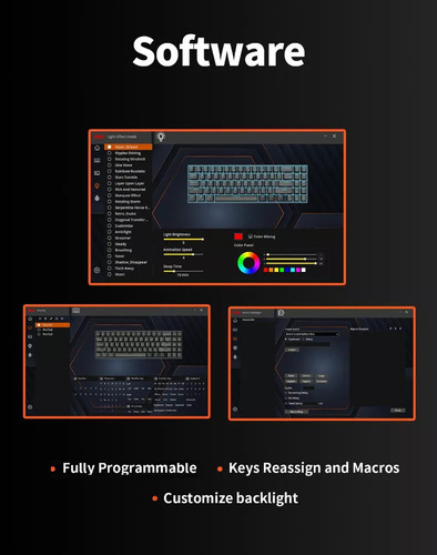 Para El Teclado Mecánico Rk Royal Kludge Rk61