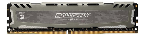 Memória RAM Ballistix Sport gray 16GB 1 Crucial BLS16G4D26BFSB