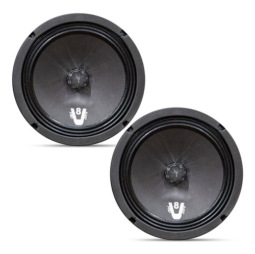 Par Alto Falante 6 Pol Profissional Compet 100 Rms Mid Bass