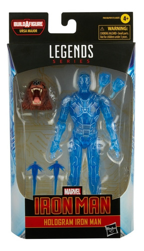 Imagen 1 de 4 de Marvel Legends Series Hologram Iron Man