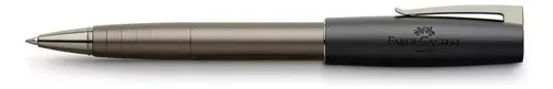Lapicera Roller Faber Castell Loom Gunmetal Mate Color De La Tinta Carga Color Del Exterior Gris Oscuro