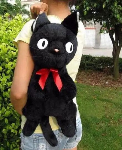 Mochila Studio Ghibli Black Cat Jiji Kiki's Delivery Service