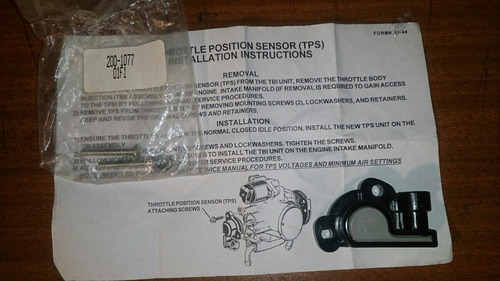 Sensor Tps Original Chevrolet C-t-s Bleizer Cavalier Centuri