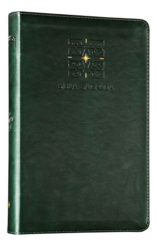 The Purpose Book: Bíblia Sagrada, A21, Capa Couro-soft Verde, Luz