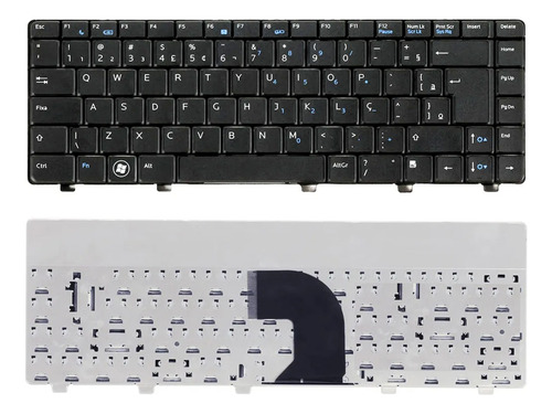 Teclado Dell Vostro 3300 3400 3500 V3300 V3400 Nsk-djf1b Ç