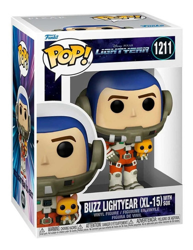 Funko Pop! Pixar Lightyear - Buzz Lightyear With Sox #1211