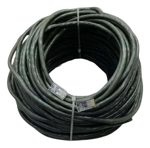 Cable Utp Categoría 6 ( 60 Mts ) Con Terminales Rj45 