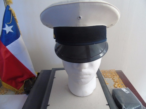 Gorra Naval Plató De Servicio