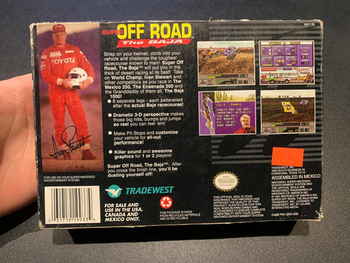 Super Off Road: The Baja Super Nintendo Snes (Usado)