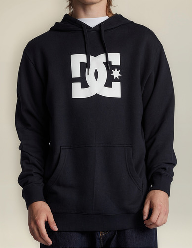 Sudadera Para Hombre Negra Dc Shoes Con Capucha Dc Star