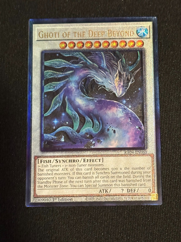 Yugioh! Ghoti Of The Deep Beyond - Ra04-en060 - Ultimate Ghoti Of The Deep Beyond Inglés (Usado)