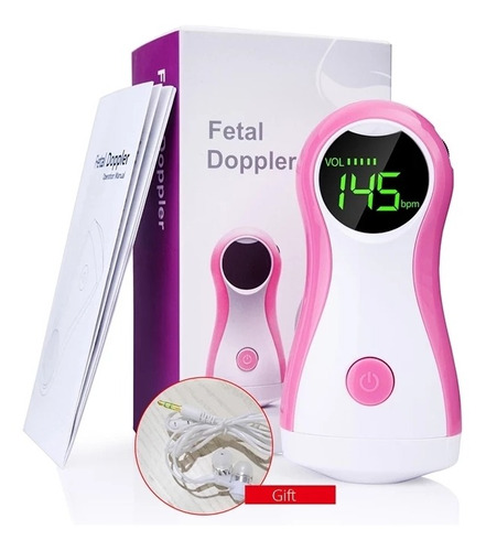 Doppler Fetal Monitor Portatil Para Embarazadas 
