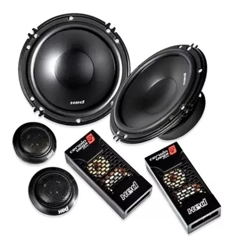 Set De Medios Cerwin Vega Xed 650 C 