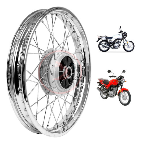 Rin Trasero Completo De Rayos 1.85x18 Yamaha Ybr125 Express