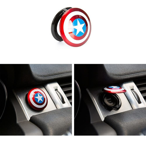 Capitán América Funda Decorativa Para Interruptor De Encendi