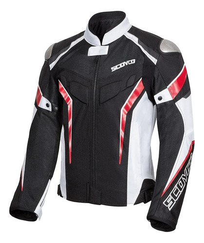 Chamarra Moto Scoyco Mesh Protecciones Sport Verano Malla