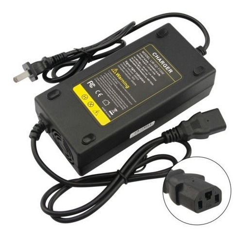 48v 12ah Cargador U.s. Plug Plomo Ácido De La Batería Para B