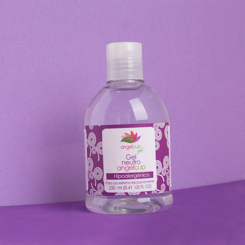 Jabón En Gel Neutro Angelcup Ph Balanceado Hipoalergénico. 250ml 3 piezas