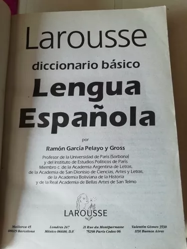 DICCIONARIO BASICO DE LA LENGUA ESPAÑOLA