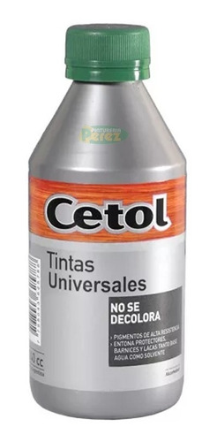 Tinta Madera Cetol Universal 240 Cc. Apto Barniz Y Lacas