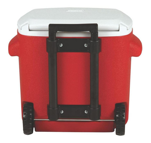 Caixa Térmica Vermelha Com Rodas 15.1 Litros 16qt Coleman