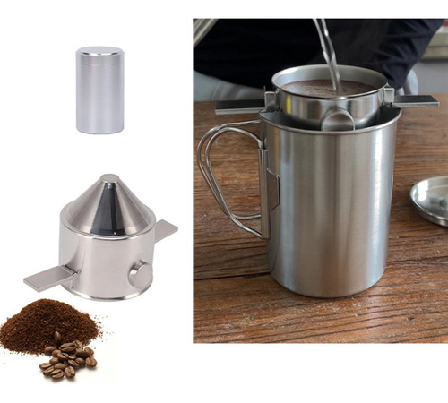 Conjunto De Cafeteira Para Viagem, Filtro De Café Para Uso