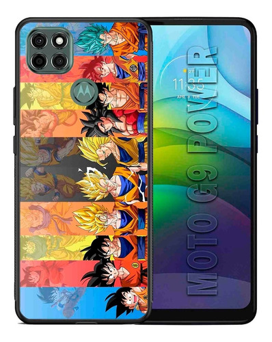 Funda Moto G9 Power Goku Etapas Tpu/pm Uso Rudo