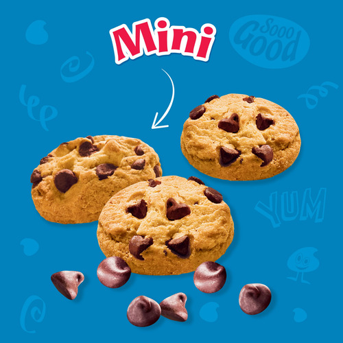 Chips Ahoy Mini Galletas Con Chispas De Chocolate 12 Bolsas