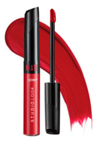Labial Mate Indeleble Studio Look Cyzone No Transfiere Pop Of Red