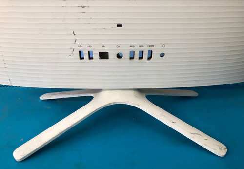 Carcasa Aio Hp 20 C207la Base Bisel Tapa Completa Blanca (Usado)