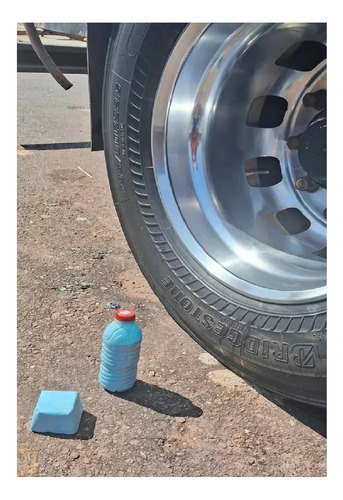 Pedra Azul Polimento Roda Tanque Aluminio Caminhao Inox