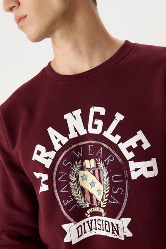 Buzo Wrangler Roundneck Frisa Division Hombre