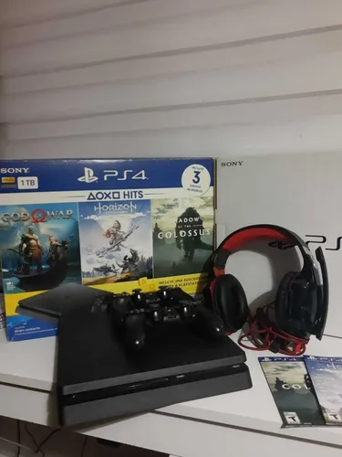 Ps4 Slim 1tb+ 2 Joystick+ 17 Juegos Digitales (Usado)