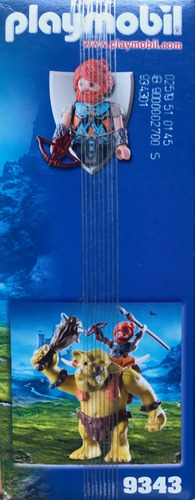 Playmobil Knights Troll Gigante Con Enano Medieval 9343