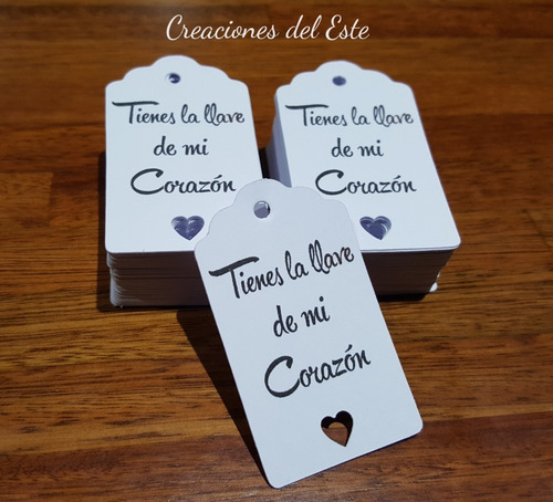 Imagen 6 de 10 de Tags Etiquetas Personalizadas Para Boda O Souvenir X 10