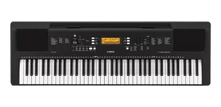 Teclado musical Yamaha PSR Series EW300 76 teclas negro