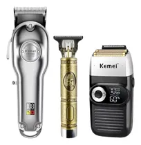 Comprar Kit Profesional Kemei Cortadoras De Pelo 1986+1974a +2026 