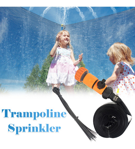 Regadera De Verano Para Niños, Trampolín Y Trampolín