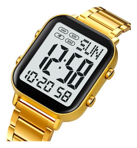 Reloj Digital Con Cronómetro Skmei Para Hombre Y Mujer, Resi