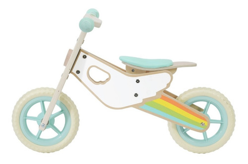 Imagem 2 de 4 de Bicicleta De Balanço Arco Iris Azul - Classic World