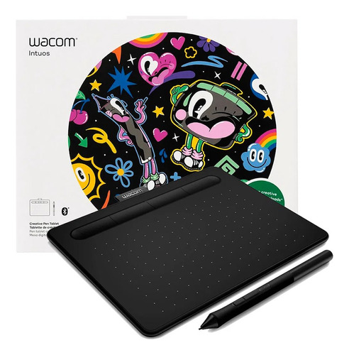 Tableta gráfica Wacom Intuos S CTL-4100WL con Bluetooth black