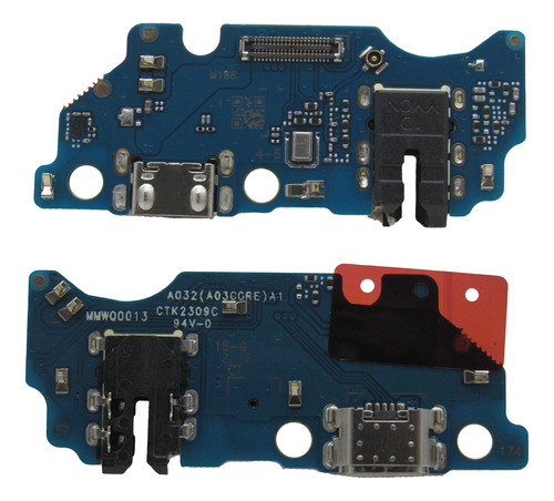Placa De Carga Gold Edition Compatível Com Galaxy A03 Core